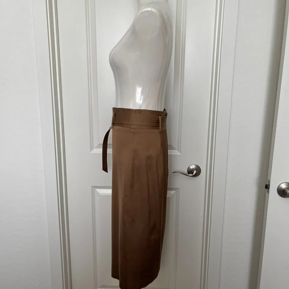 Reiss Byrn- Premium Paperbag Pencil Skirt - Picture 5 of 11